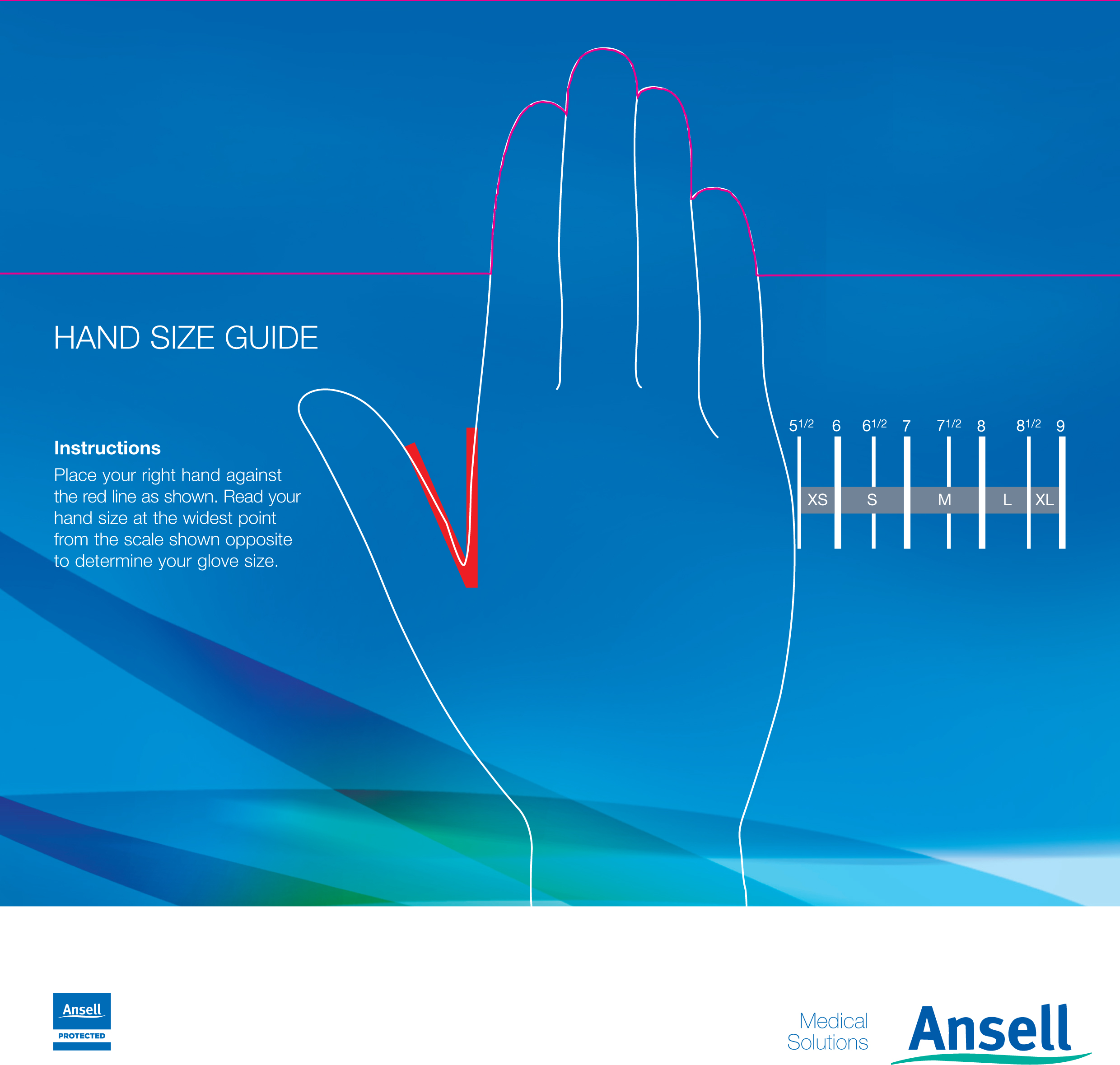 Surgical Glove Size Chart