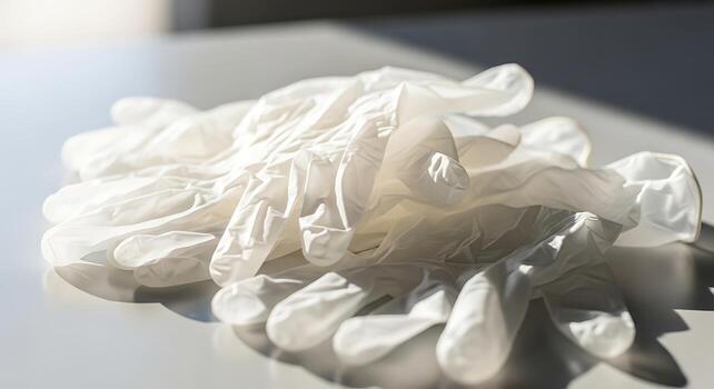 White Glove on White Surface